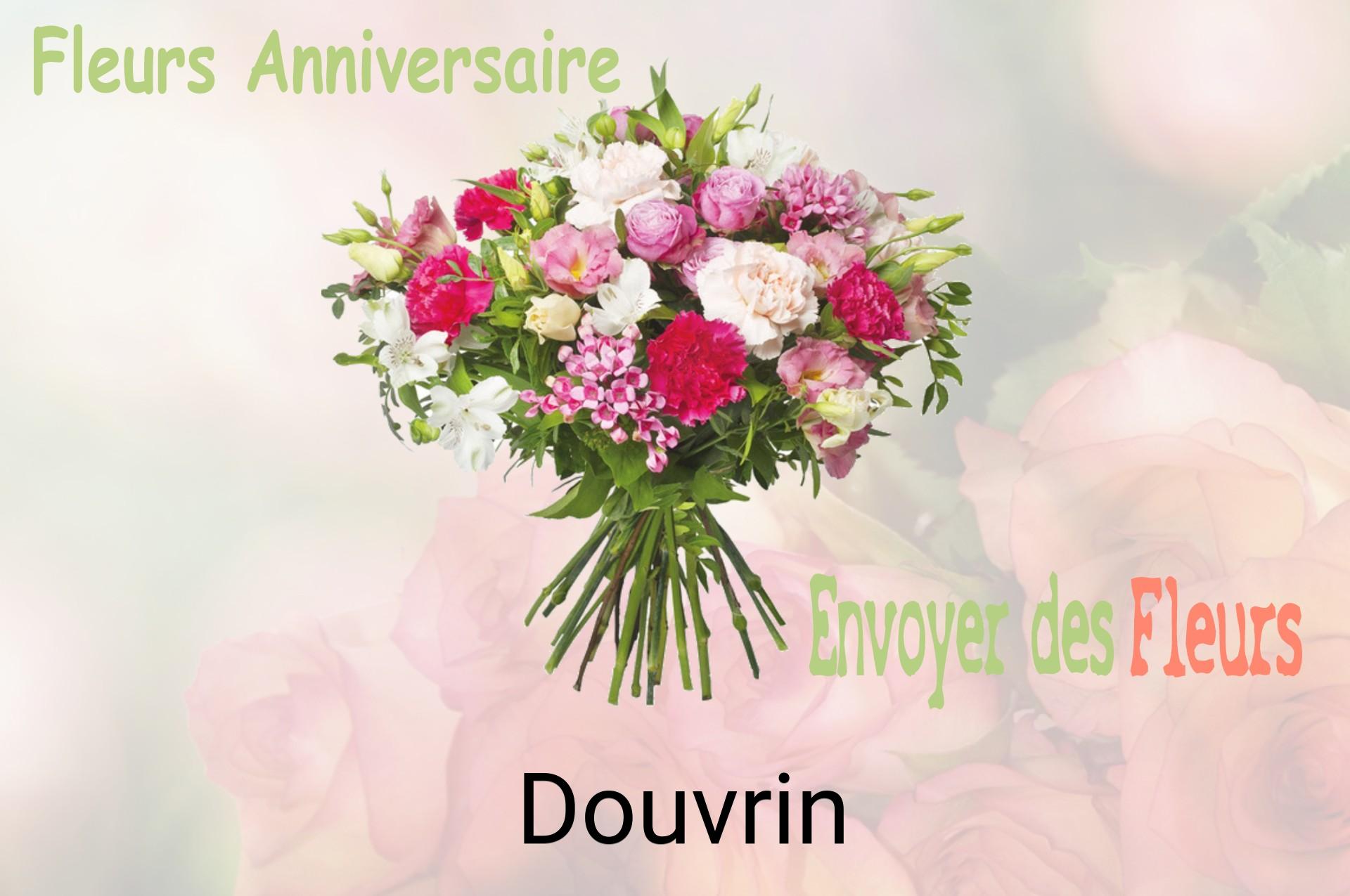 Bouquet de fleurs d’anniversaire livré à Douvrin